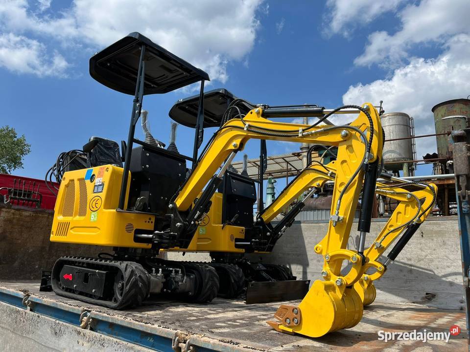 Minikoparka 1T ramię skrętne Kraków