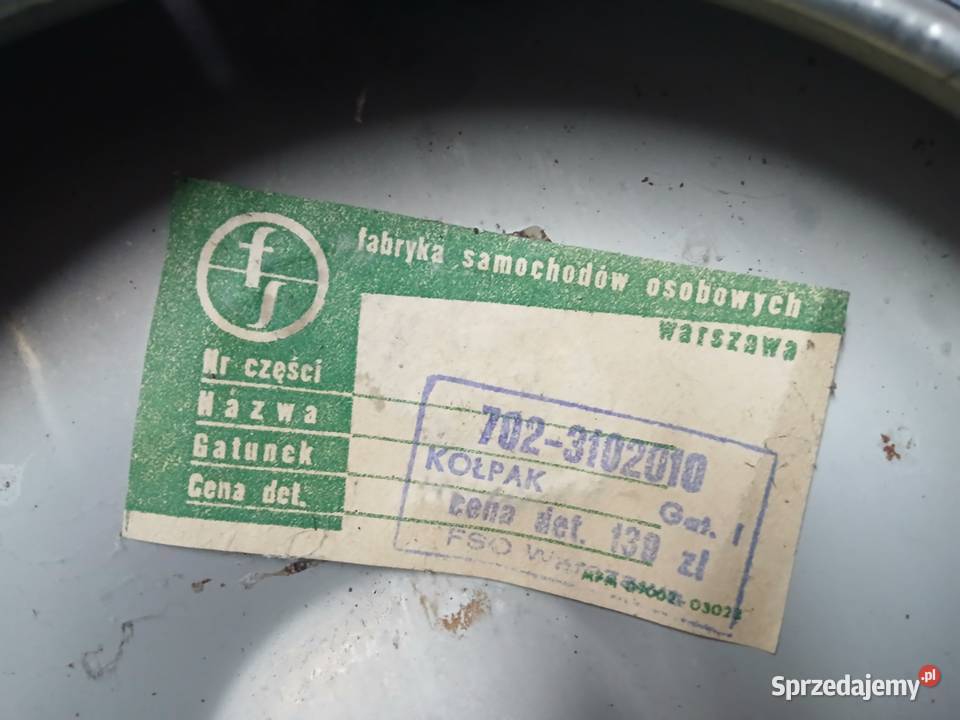 Kołpak dekiel Syrena nieużywany Września sprzedam