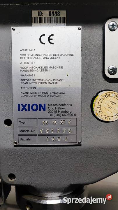 Wiertarka kolumnowa Ixion BS 15 STP Biznes i Przemysł Sucha Beskidzka