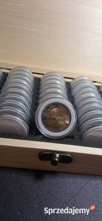 Etuii na monety kapsle skrzynka drewniana Poznań