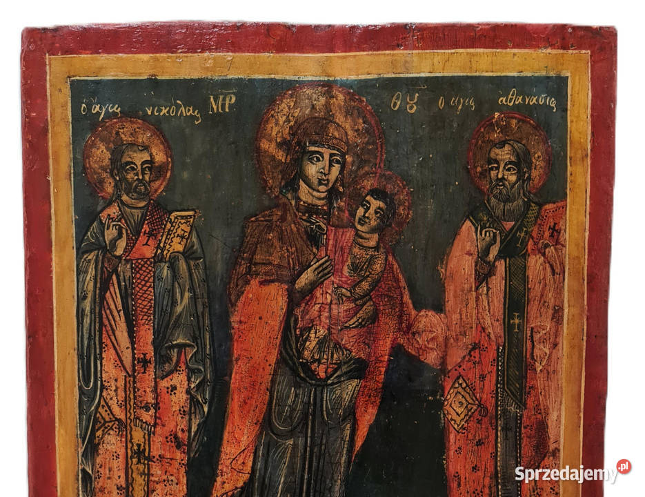 Ikona dwupolowa Matka Boża Hodegetria 0361 Warszawa