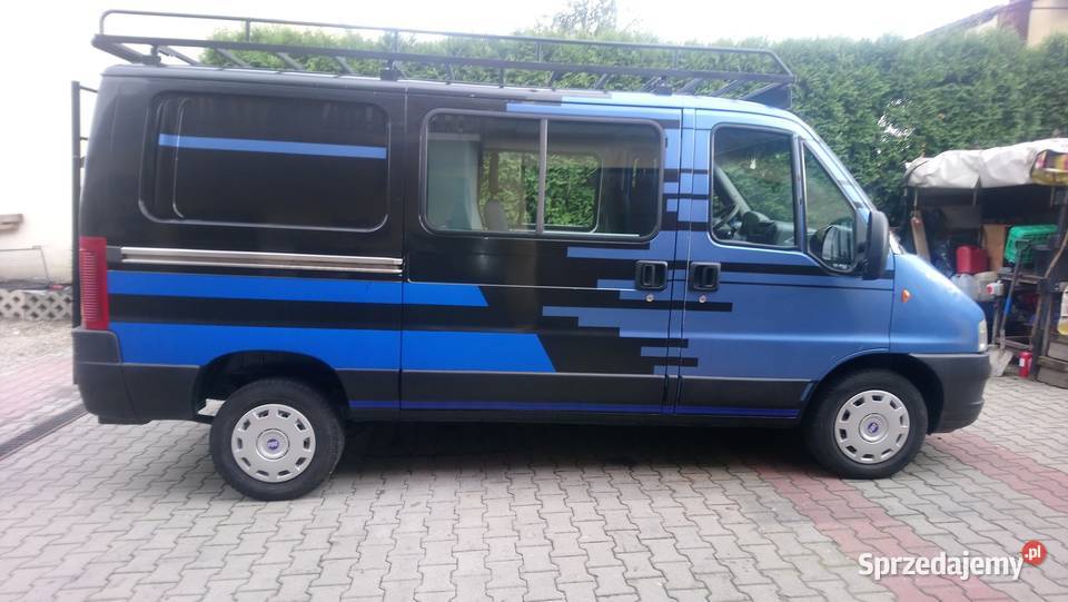Fiat Ducato 2005r 28 JTD 128 5 osobowy furgon małopolskie Tarnów
