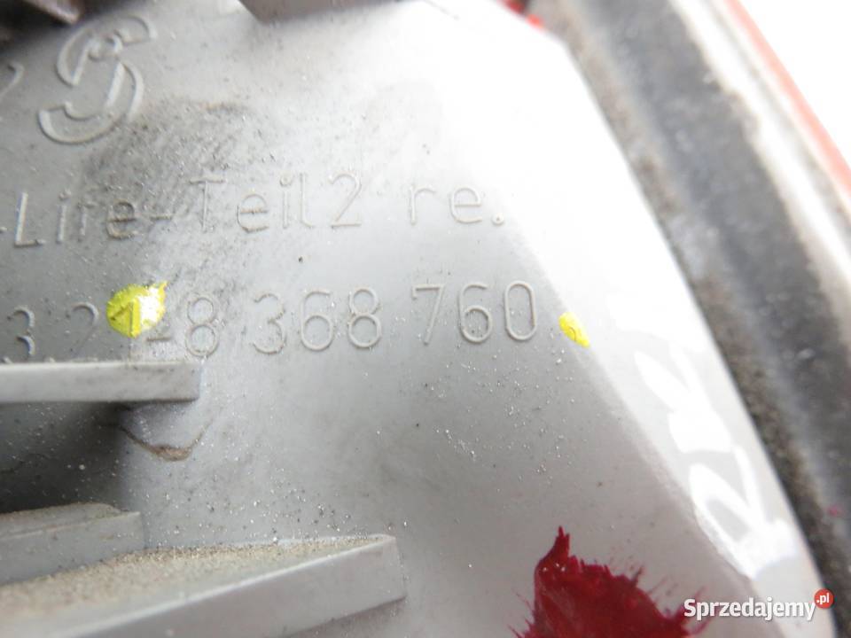 LAMPA PRAWA TYLNA KLAPA BMW 3 Touring E46 osobowe