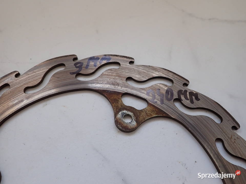 Tarcza 240mm Hamulca Tył 3mm Grubości Honda CRF Strzelce Krajeńskie