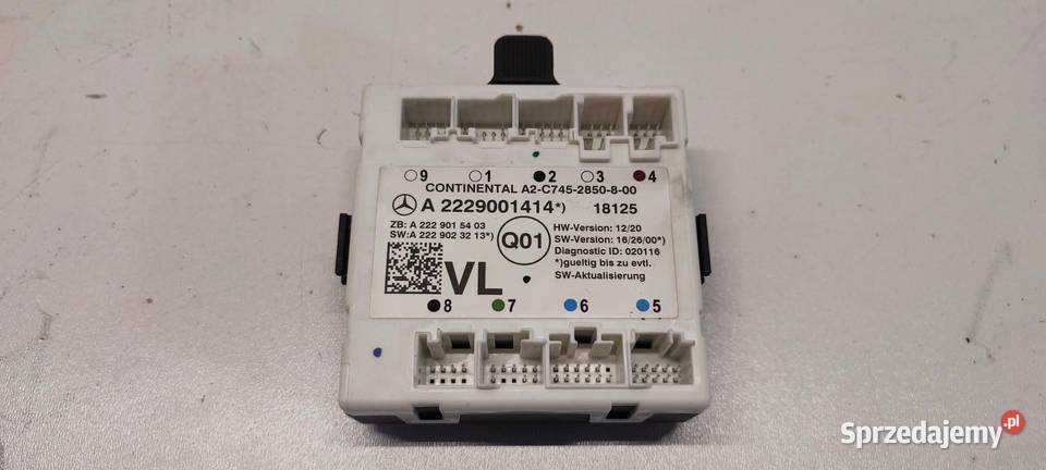 MERCEDES GLC W253 X253 MODUŁ DRZWI A2229001414 Komputery sprzedam