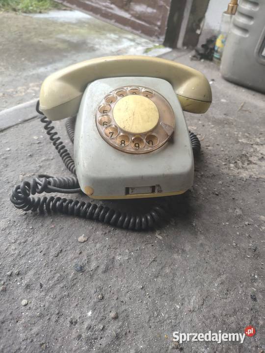 SPRAWNY legenda PRL Telefon tarcza kręcony antyk Krotoszyn
