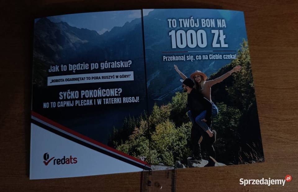 Bon turystyczny 1000 Białka Tatrzańska nocleg Kraśnik sprzedam