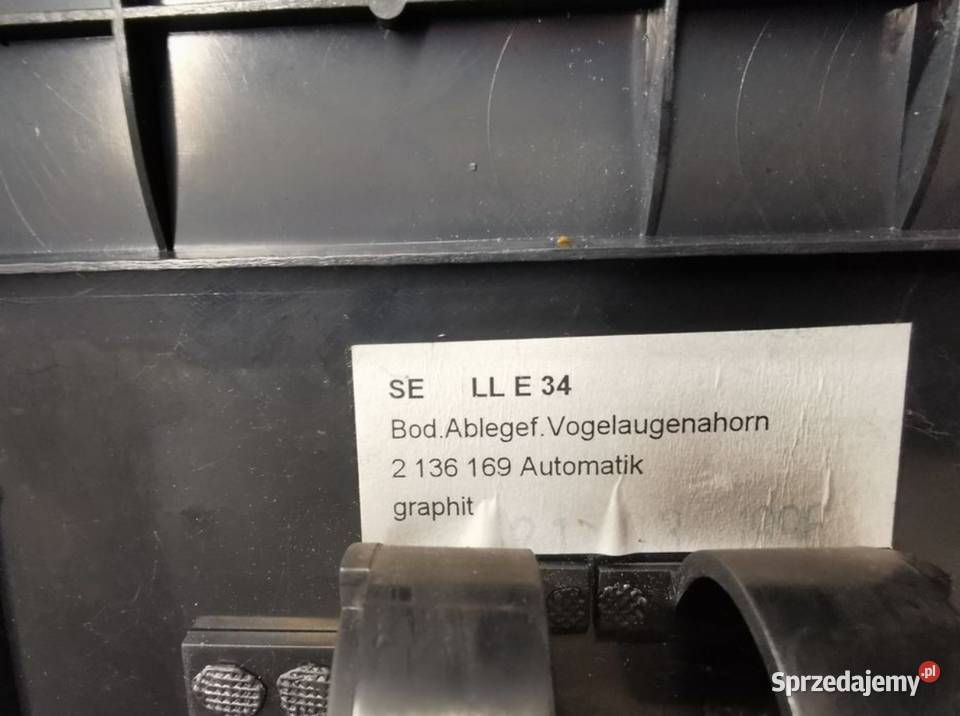 Dekor ramka biegów tunelu środkowego BMW E34 śląskie Żory sprzedam