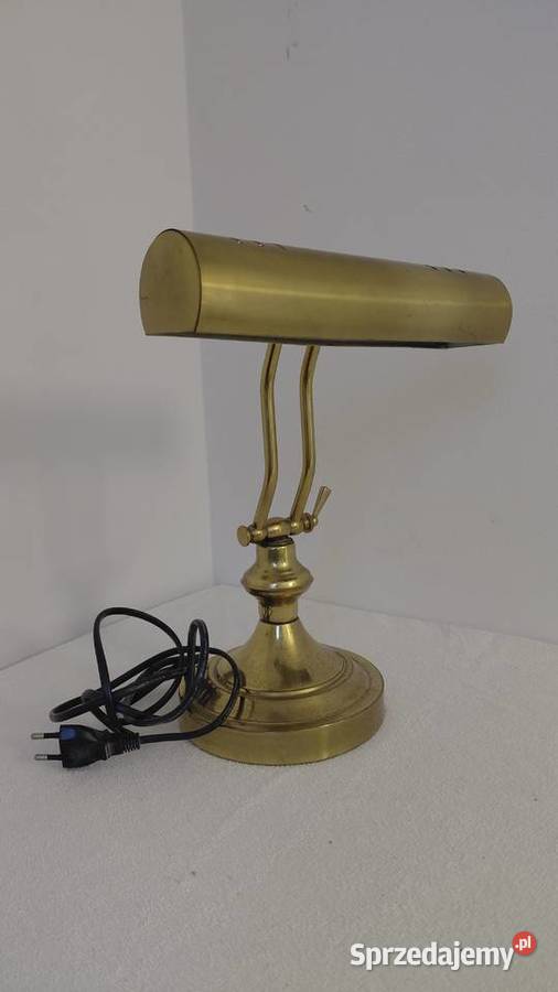 Lampa Bankierska biurkowa Krzykawa