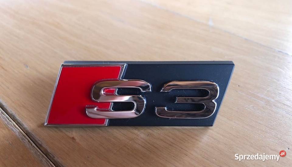 Emblemat S3 na przedni grill znaczek Zawidów sprzedam