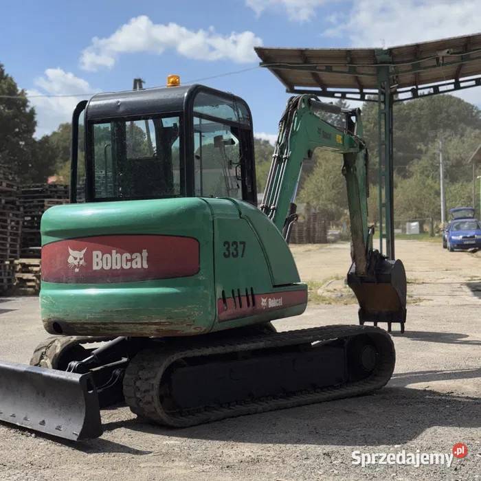 Minikoparka BOBCAT 337 waga 5 ton Siewierz