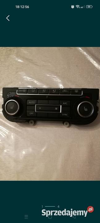 Klimatronik golf 6 Rok produkcji 2009 Części samochodowe Wola Krakowiańska sprzedam