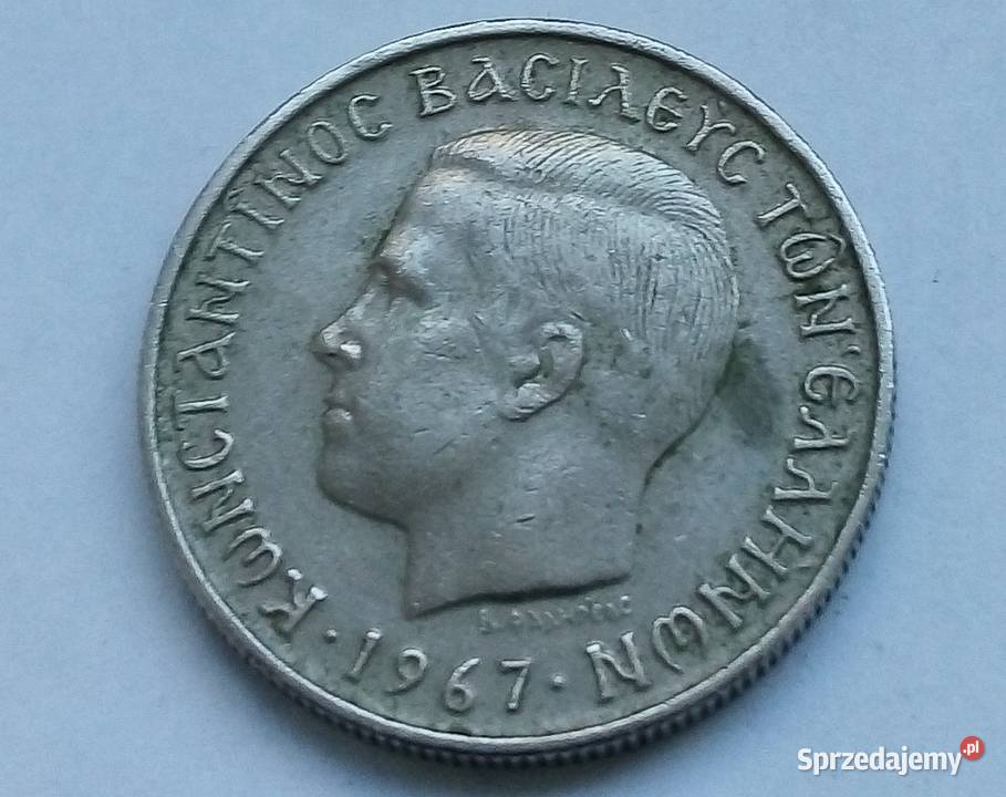 GRECJA1 DRACHMA1967 r mazowieckie Legionowo