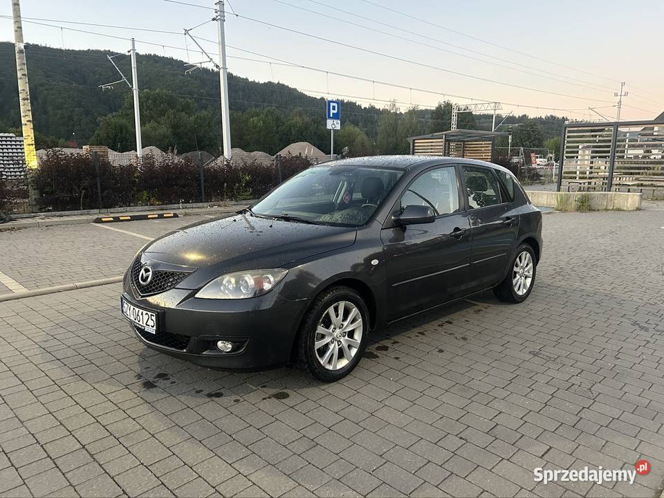 MAZDA 3 16 benzyna Sprawna Klima Auto do jazdy szary sprzedam