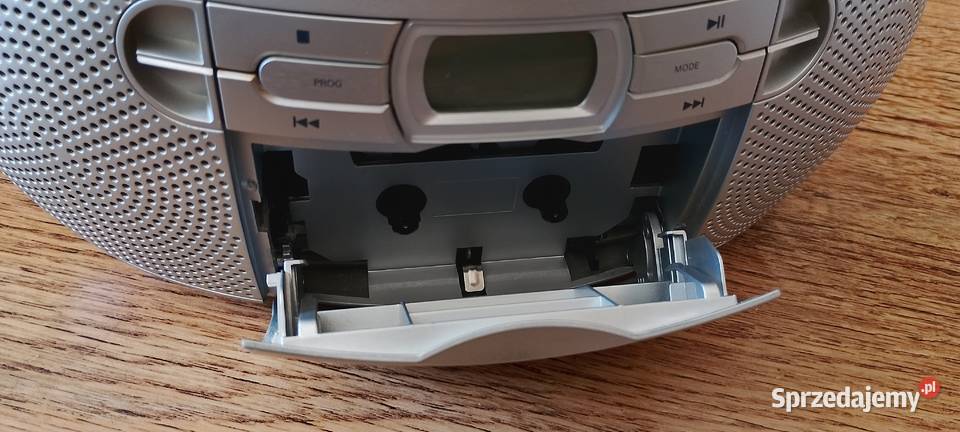 Kultowy Boombox Philips AZ1027 CD Kasety Radio