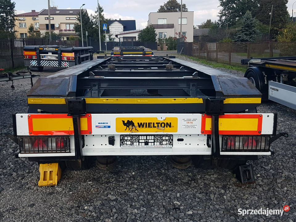 inne Wielton WIELTON 2 PRZYCZEPA POD KONTENERY