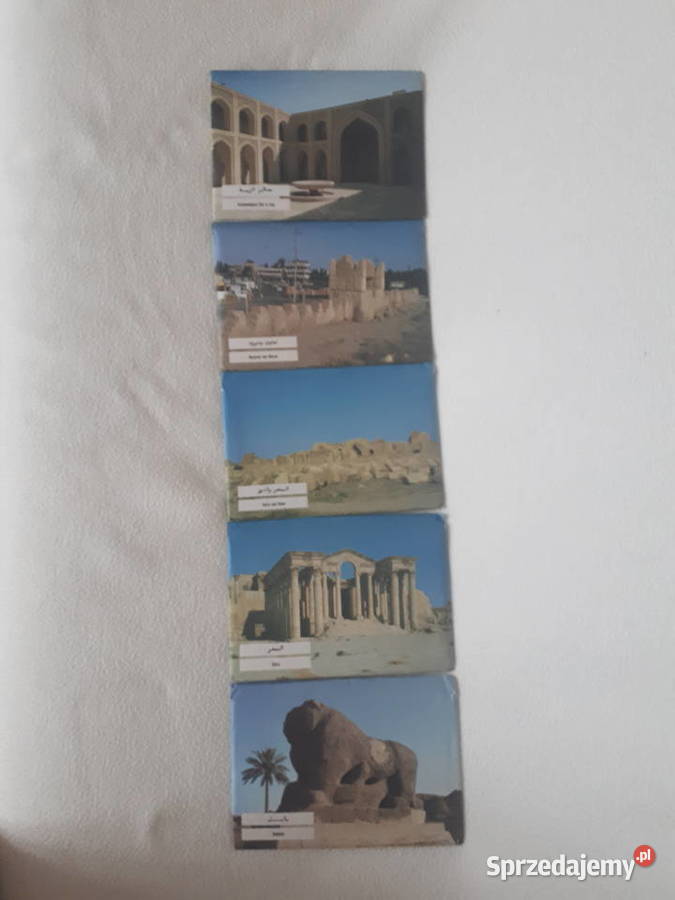 Kolekcja pocztówek z Hatra i Ashur Irak Rarytas Kolekcje