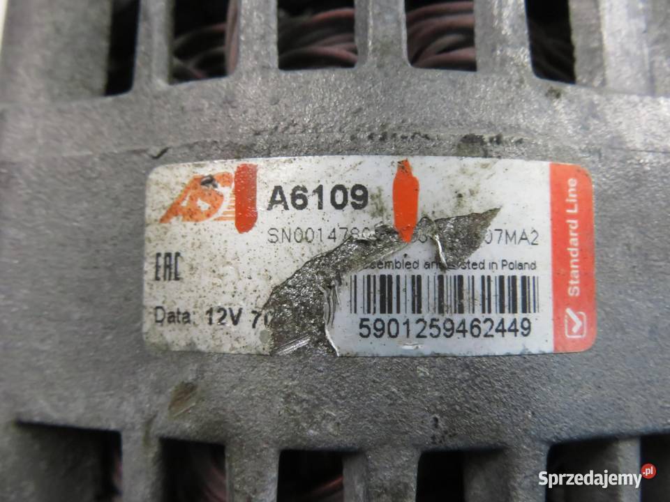 ALTERNATOR SUZUKI IGNIS II 13 VVT A6109