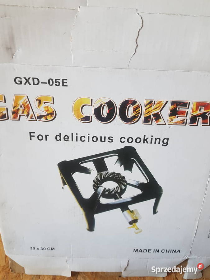 TABORET GAZOWY DUŻY PALNIK ŻELIWNY 30X30 Głogowa