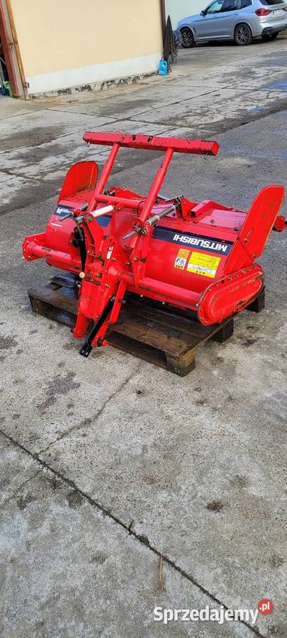 Traktorek Mitsubishi MT155 glebogryzarka Golcowa