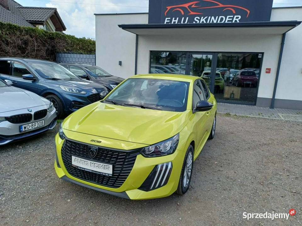 Peugeot 208 1 wł Navi PDCTablet LedClimatronic Chrzanów