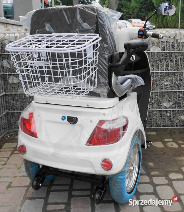 Skuter wózek elektryczny inwalidzki ZT15 biały sprzedam