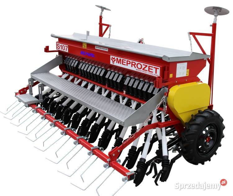 Siewnik Zbożowy Mechaniczny Rzędowy MEPROZET Poborowo