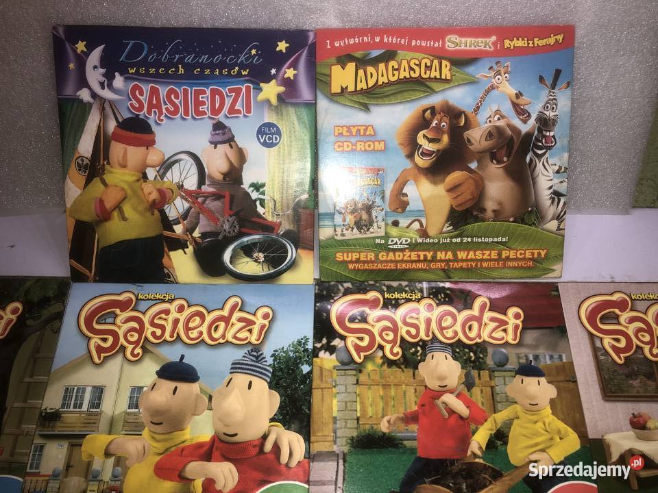 Sąsiedzi kolekcja bajek na VCD Jaworzno