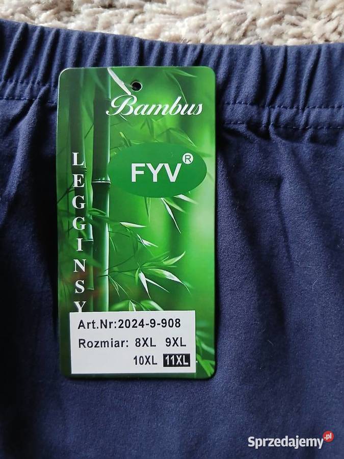 Leginsy bambusowe 11 xl Legnica