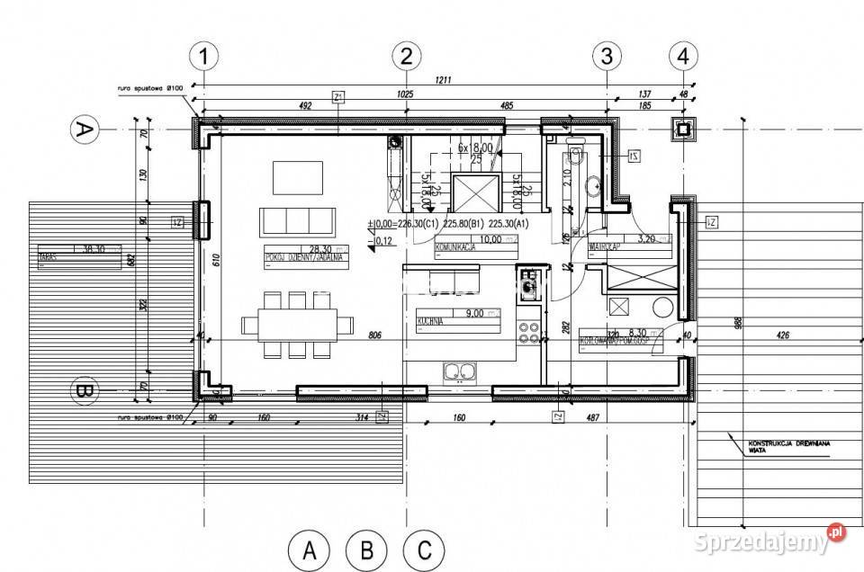 Dom wolnostojący 140m2 Liszki Mników 280m2