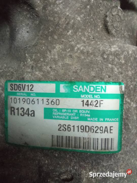 Sprężarka kompresor klimatyzacji Saab opel osobowe Nowe Miasto Lubawskie