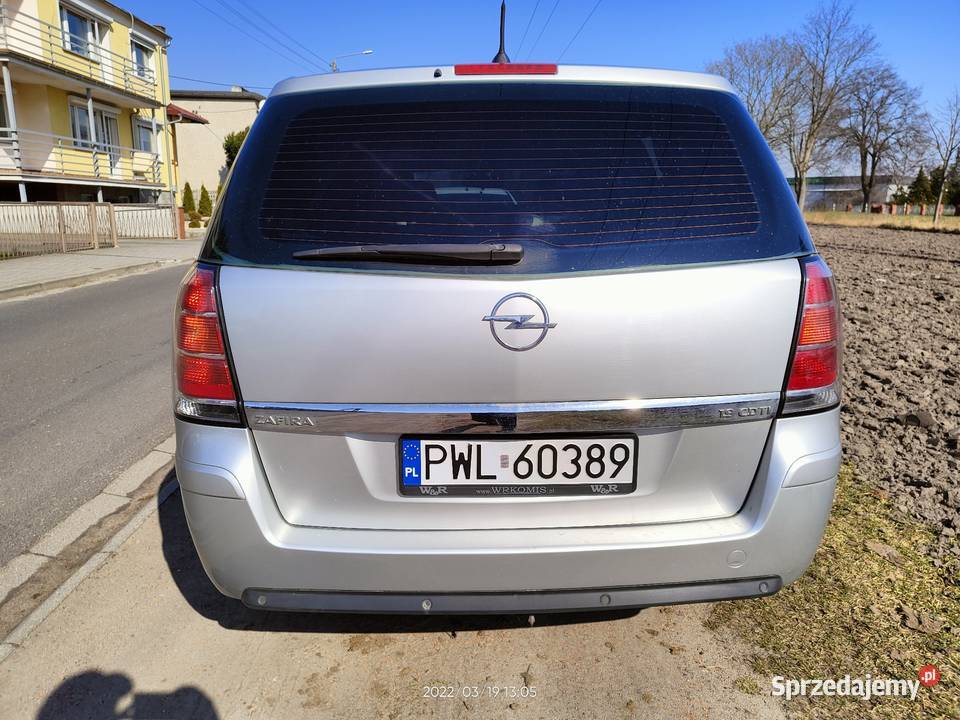 Opel Zafira b 19 CDTI 120 automat bogata wersja sprowadzony Zafira Wolsztyn
