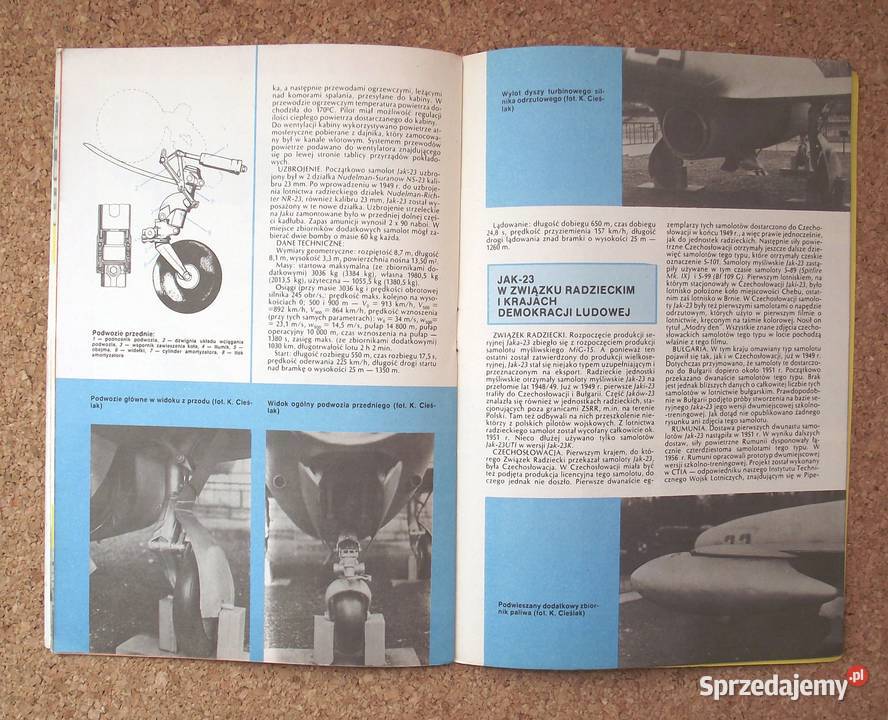 W Bartoszewski Samolot myśliwski 23 Warszawa