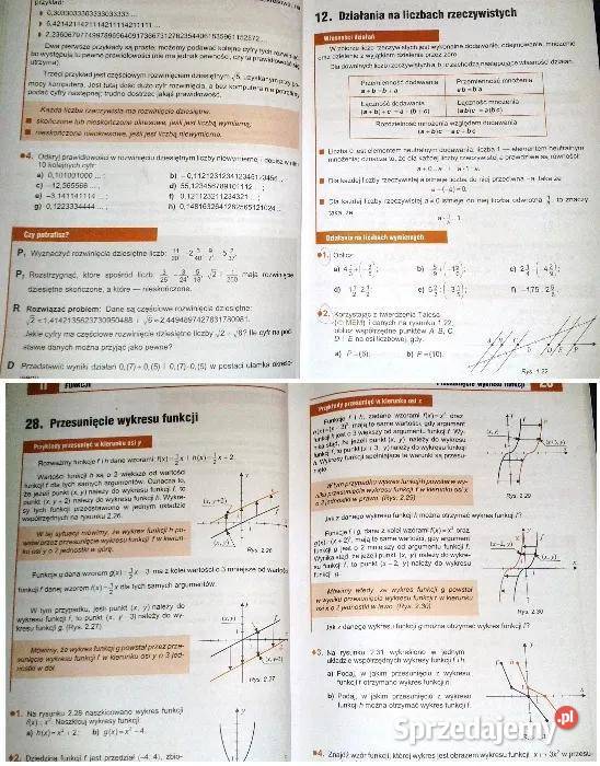 Matematyka kl 1 Zakres podst i rozszerzony S miękka Chełm sprzedam