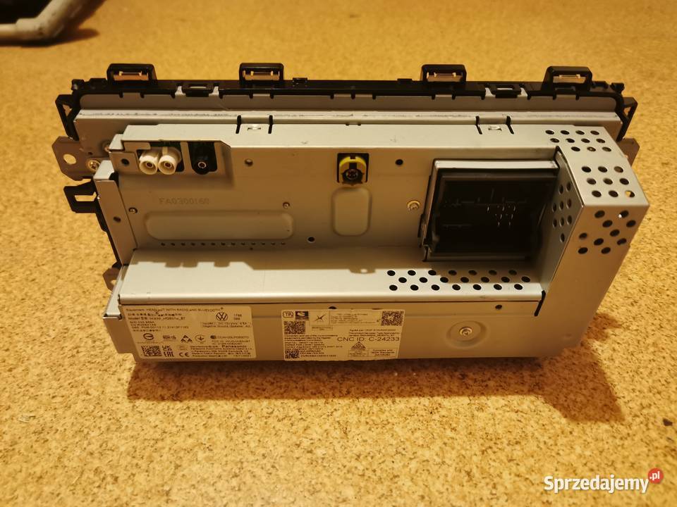 WYŚWIETLACZ EKRAN LCD RADIO VW GOLF VIII CADDY Pielgrzymka