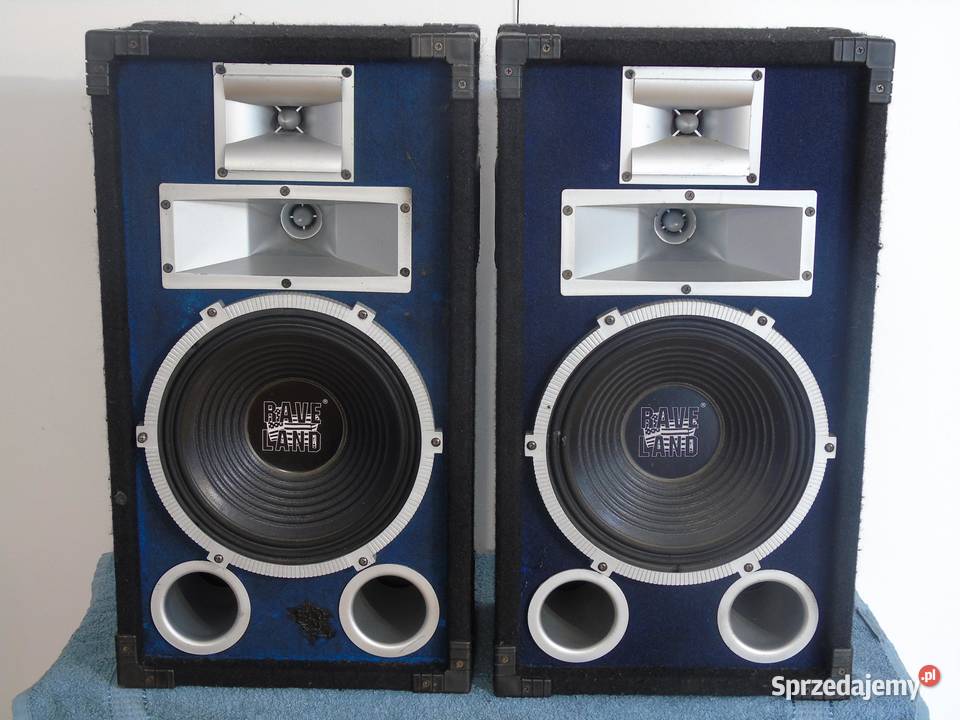 Kolumny estradowe Raveland 300 wat sprawne podkarpackie sprzedam