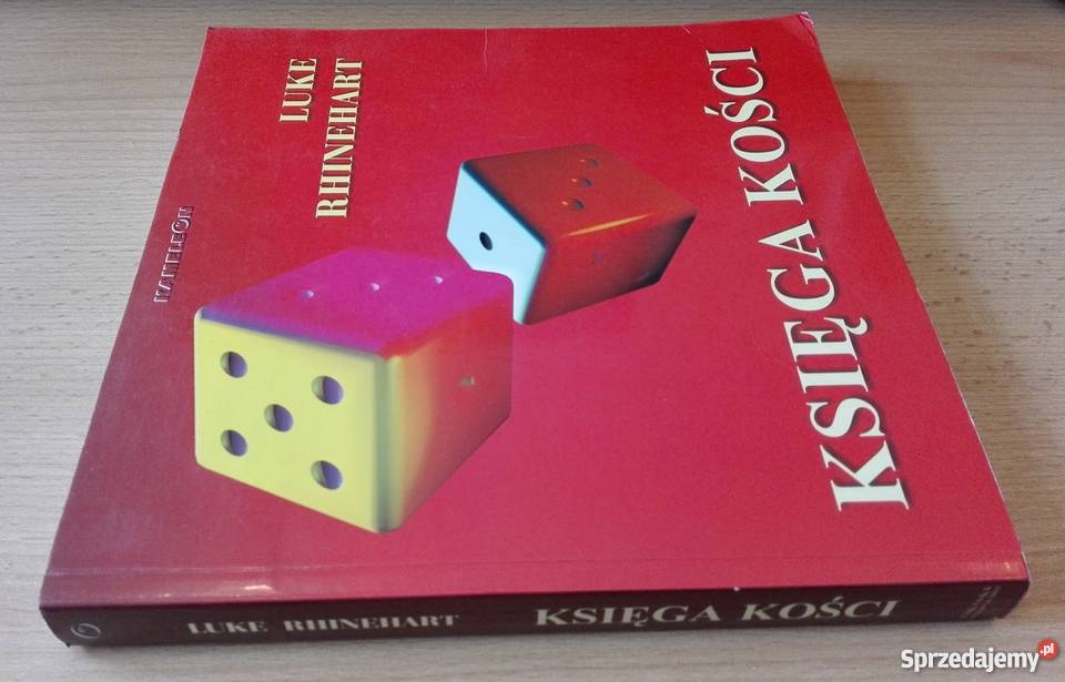 Księga kości Luke Rhinehart Gdańsk sprzedam