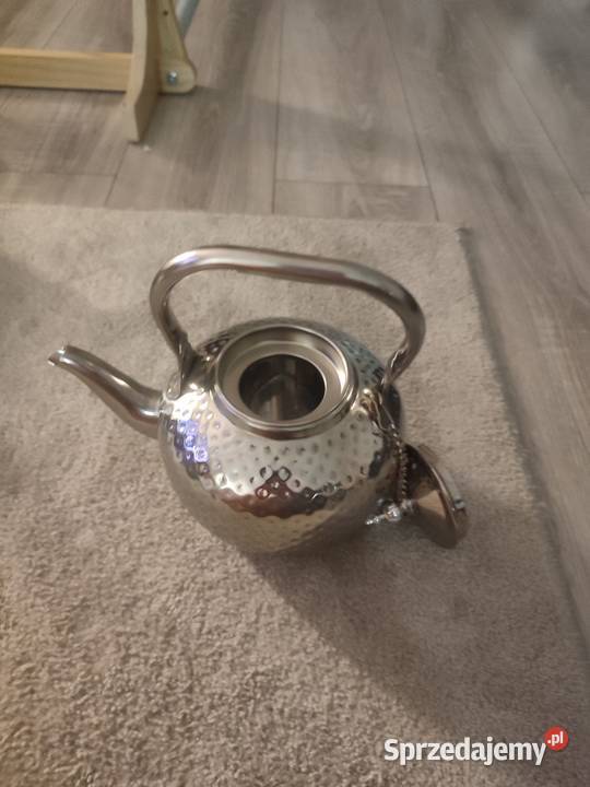 Czajniczek do herbaty ze stali nierdzewnej z Sobolew