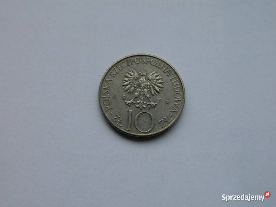 Monety 10 czasy PRL Adam Mickiewicz Wałbrzych