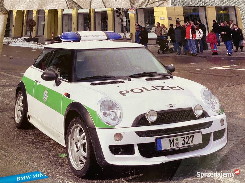 BMW MINI COOPER Kolekcja samochodów policyjnych lubelskie Zamość