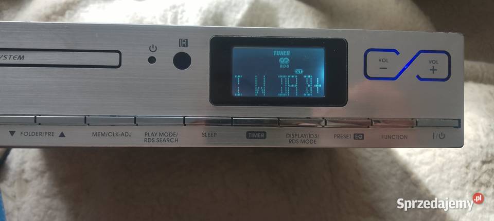 Radio kuchenne z CD do zabudowy USB MP3 srebrne Legnica