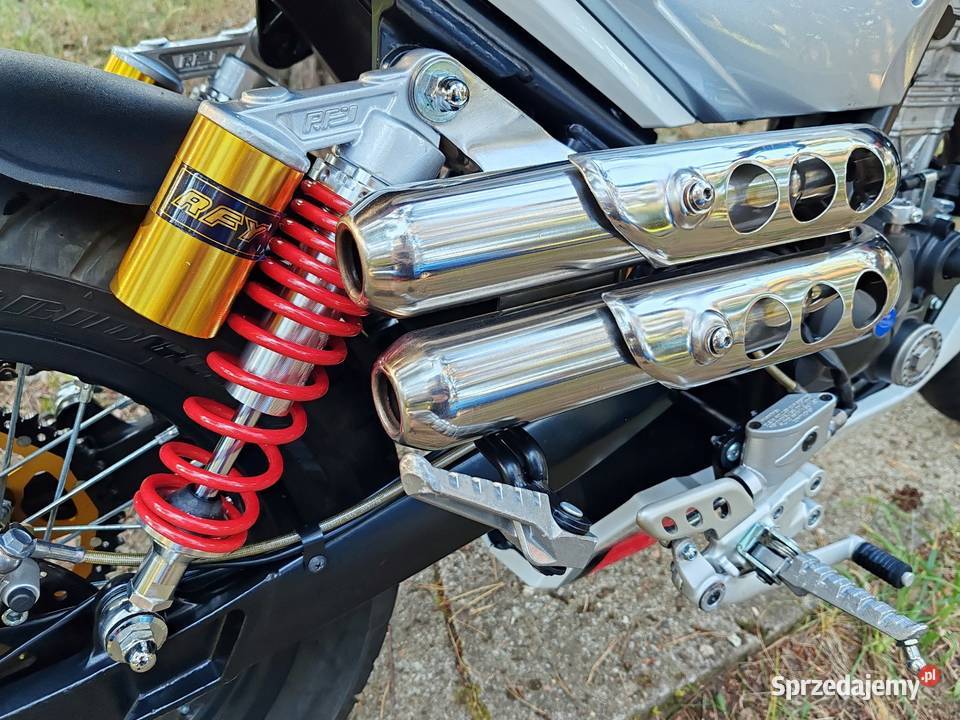 Mondial HPS 125 Cafe Racer Scrambler tuning Łódź