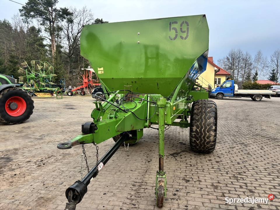 Rozsiewacz Siewnik wapna Amazone ZGB 7001 taśma Myszyniec