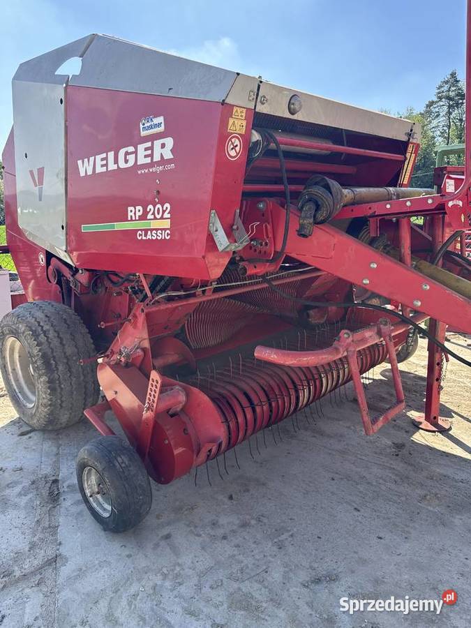 Welger 202 Valtra małopolskie Bobowa