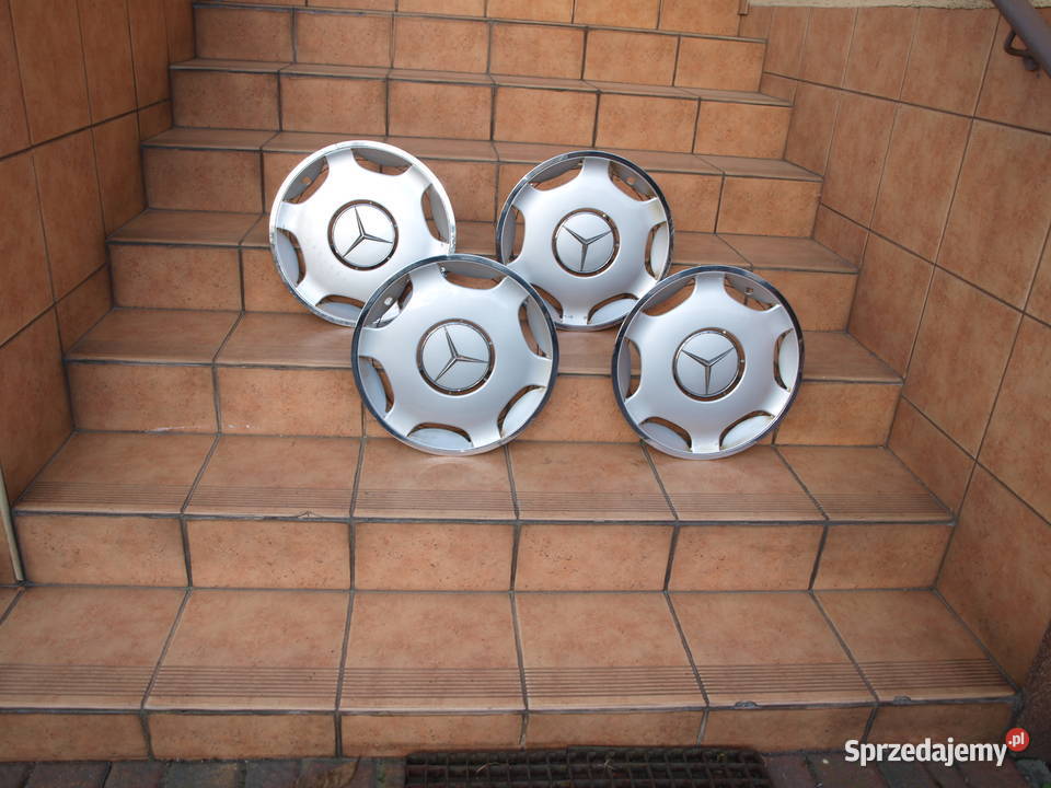 Mercedes kołpaki 15 chrom oryginalne komplet 4 Kalisz sprzedam