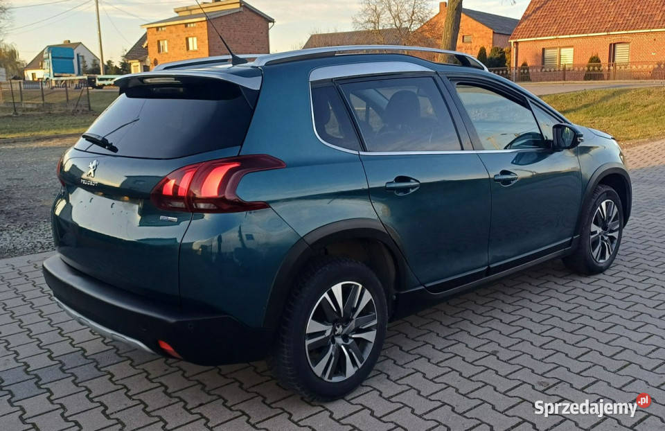 Peugeot 2008 12 110 Nawigacja Panorama AUTOMAT I relingi dachowe wielkopolskie Suchorzew sprzedam