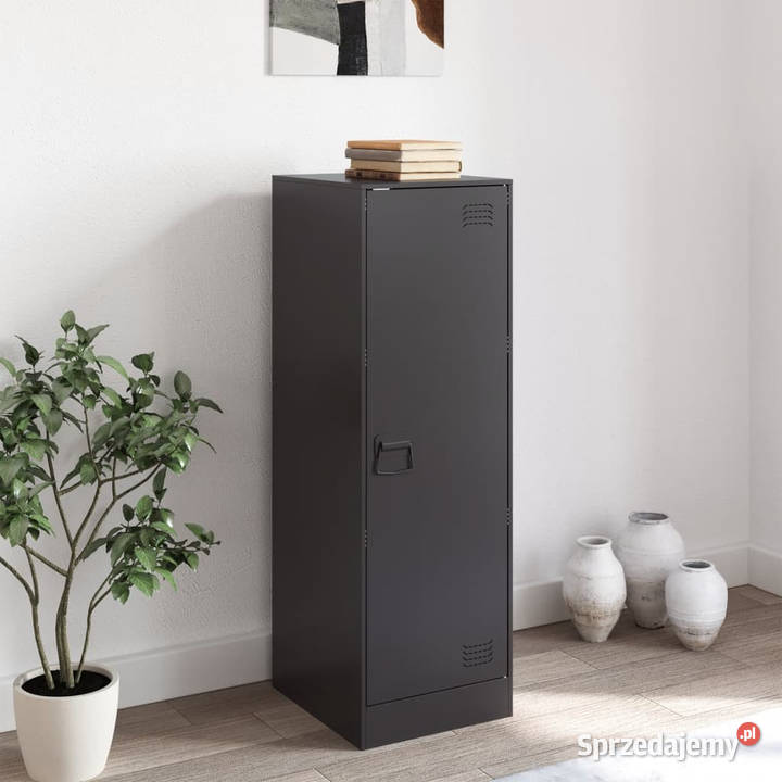 Szafka czarna 345x39x107 stal WM841703 mazowieckie