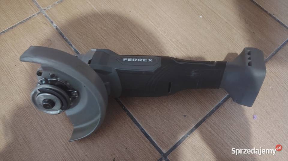 Sprzedam akumulatorową szlifiierkę kątową FERREX Stare Budy sprzedam