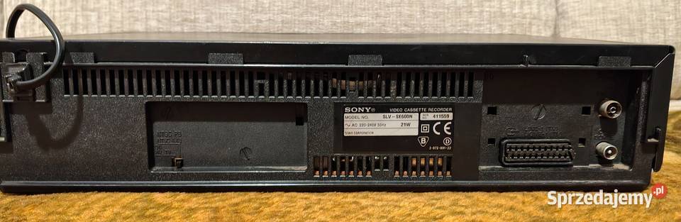 Magnetowid VHS Sony Wągrowiec