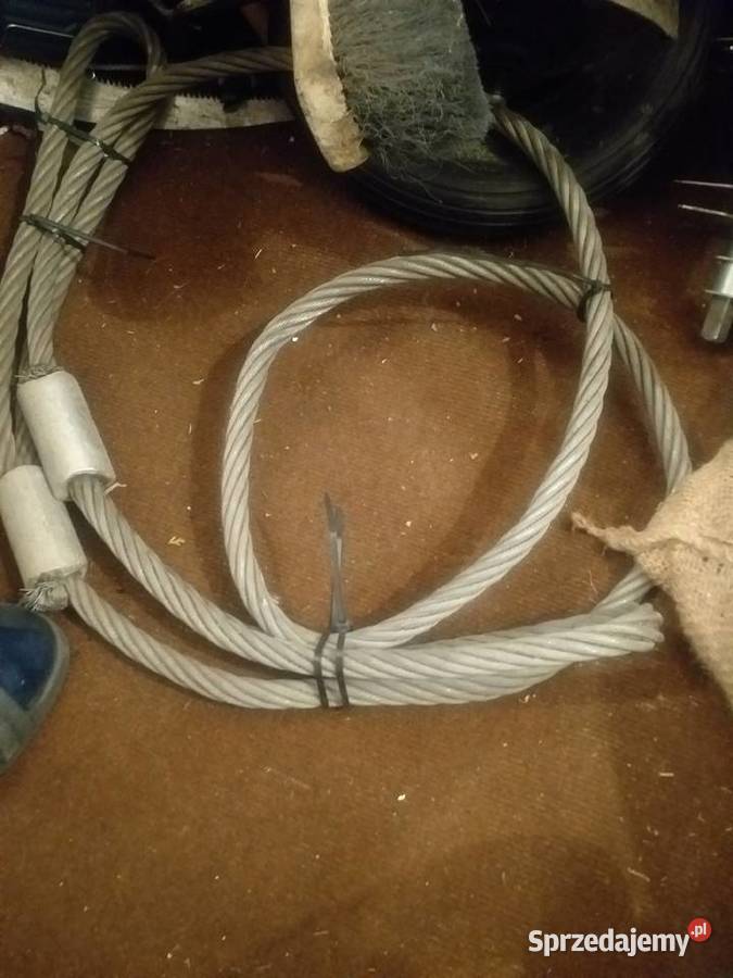 Lina stalowa gruba mocna Kórnik sprzedam